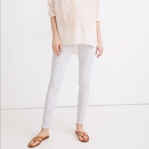 Madewell Maternity side panel skinny jeans